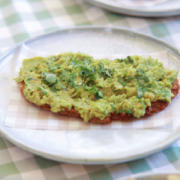 Patacones with Guacamole